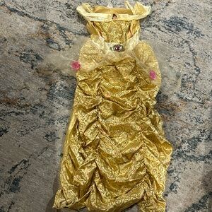 Disney’s enchanted Bell costume from beauty and the beast size 10 yellow gold